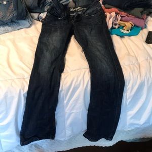 Straight leg wrangler